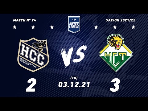 03.12.2021 HC La Chaux-de-Fonds - HC Thurgau (2-3) TB
