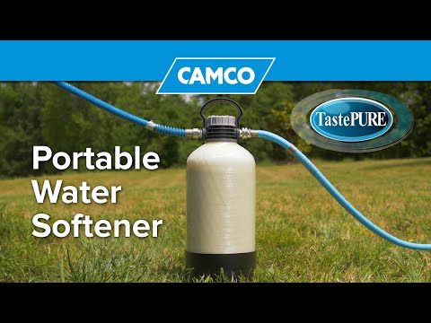 Hard water?? Soften it up! with the TastePURE™ Portable Water Softener!