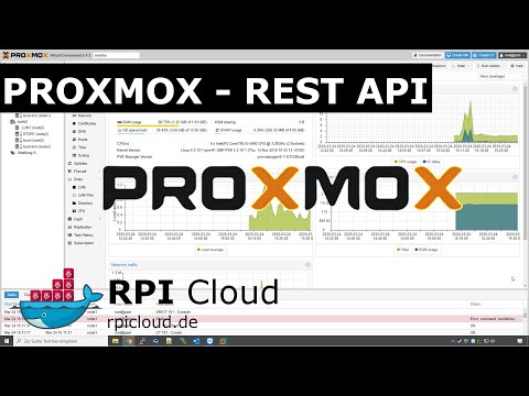 Proxmox VE 6.2 REST API (2020) 😲 Better than VMware? #german #automation #REST #API