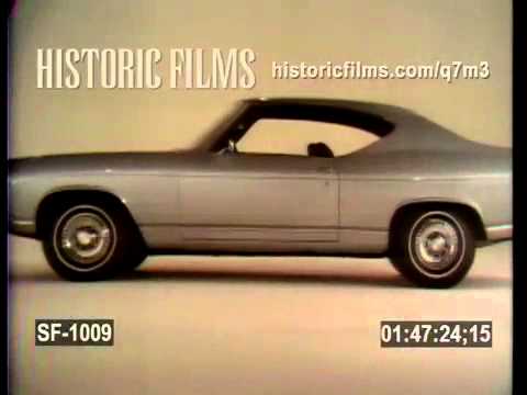 VINTAGE COMMERCIAL - CHEVY MALIBU - 1969
