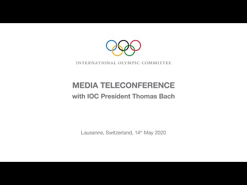 Media Conference with IOC President Thomas Bach