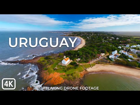 Unique Uruguay 4K: Stunning Drone Views with Soothing Music