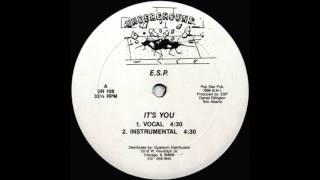 E.S.P. - It's You (1986)