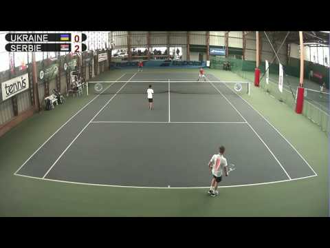 Ukraine vs Serbie (Double) - Open Super 12 Auray Tennis - Court 2