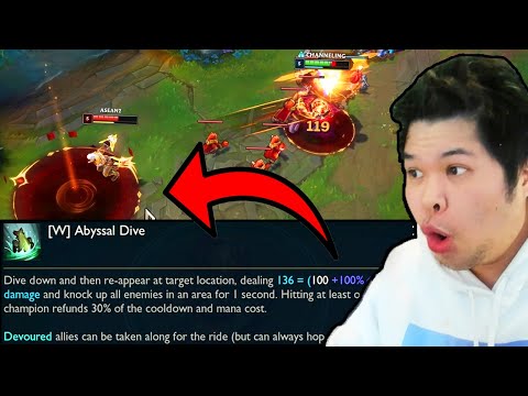 New Tahm Kench Rework finally got 100% AP RATIOS so I tried FULL AP TAHM KENCH!