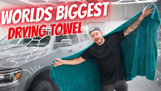 DRY YOUR CAR FASTER THAN EVER BEFORE! New Quivr Nazaré Drying Towel