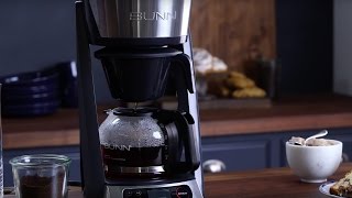 Make Gold Cup Standard Coffee with the BUNN 10-Cup Coffee Maker