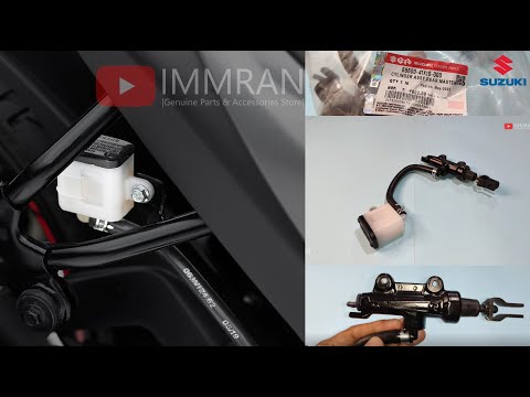 Rear Brake Master Cylinder For Gixxer 2020 , SF20 , Fi ,ABS 2021/ IMMRAN / Spare parts in wholesaler