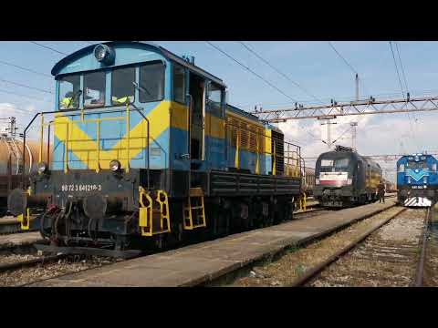Trains in Belgrade and Pančevo