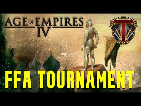 FFA TOURNAMENT GRAND FINALS | Age of Empires 4 Multiplayer - FFA FINALS & Games After