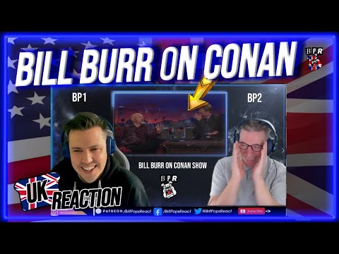 British Guys React to Bill Burr on Conan - Airplane Boarding