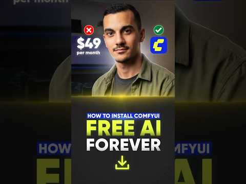 How To Install ComfyUI: Make AI Videos for FREE #comfyui #ai #aivideo