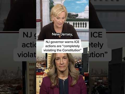 NJ governor warns ICE actions are 'completely violating the Constitution'