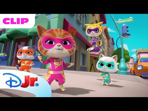 The Beauty Salon 🎀 | SuperKitties ⭐ | Disney Jr. MENA
