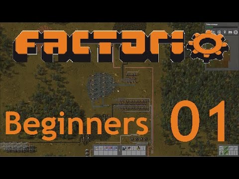 Factorio (0.14) | Let's Play Beginners Guide - 01 - Power Generation