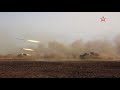 Tornado-G MLRS in 20 seconds destroys mock enemy near Volgograd