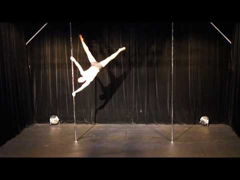 Maarten Kinget - Second Place - Men - Belgian Pole Dance Championship 2018