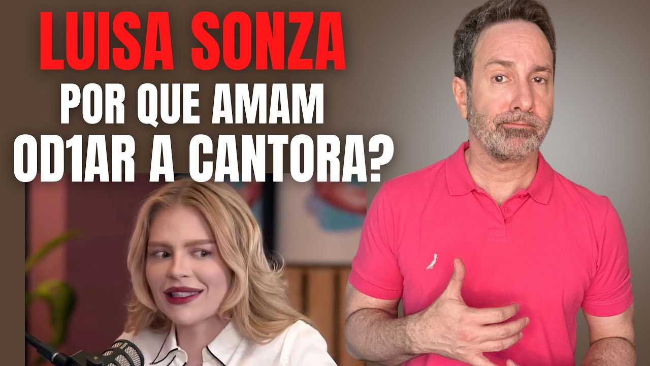 LUISA SONZA - POR QUE AMAM OD1AR A CANTORA? - NETFLIX - CRIME E MISTÉRIO S/A