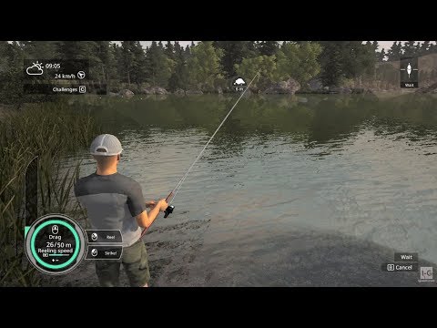 Gameplay de Pro Fishing Simulator