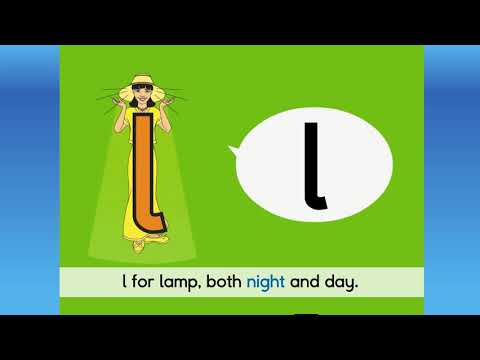 Letterland Phonic Compilation: Alphabet Letter L Stories, Songs, & Writings.