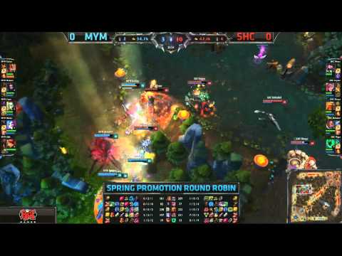 MYM vs. SHC baron fight