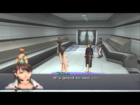 Xenosaga III HD Cutscene 052 - Reunited with Juli (CAT Testing Ground) - ENGLISH - SWIMSUIT MODE