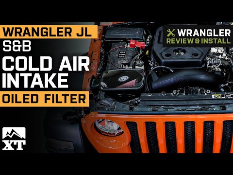 Jeep Wrangler JL 2.0L S&B Cold Air Intake with Oiled Cleanable Cotton Filter Review & Install