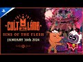 Cult of the Lamb: Sins of the Flesh - Release Date Trailer | PS5 & PS4 Games