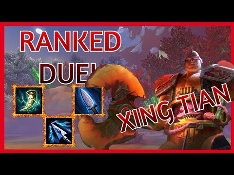 SMITE DUEL - XING TIAN - QUIZAS TENGO QUE EMPEZAR A TRYHARDEAR UN POCO..