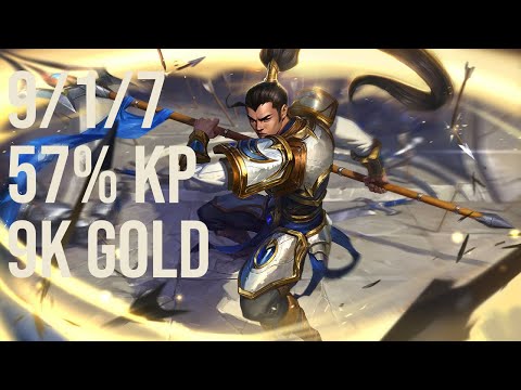 annyeonghasayo Xin Zhao Jungle vs Sejuani KR 11.14 Challenger Replay