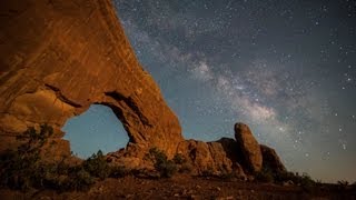 Utah at Night Time Lapse (HD)
