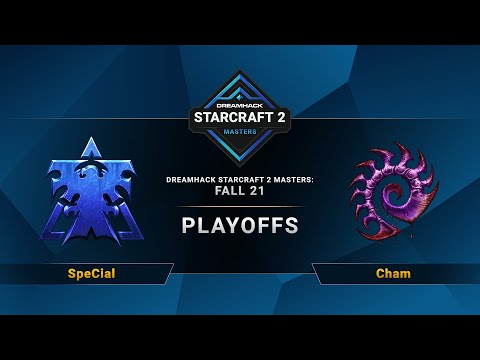SC2 - SpeCial vs. Cham - DreamHack SC2 Masters 2021: Fall - Playoffs - LA