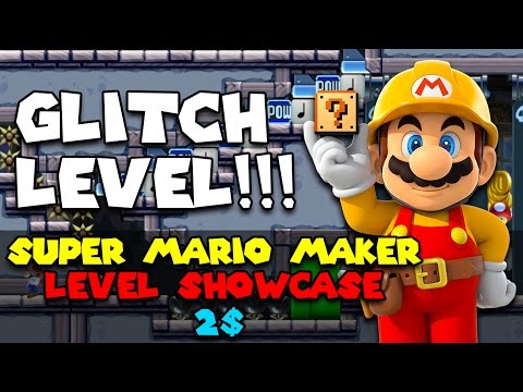 Glitch Level - Super Mario Maker Level Showcase - 2$