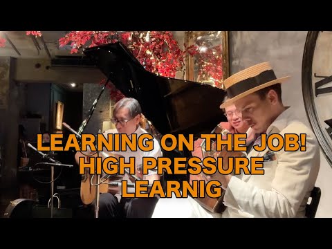 Learning Jazz Guitar On The Job - High Pressure Education