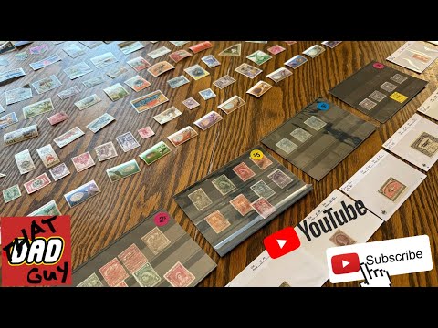 My $55 Stamp Show Haul at Moncton - Bargain Finds & Stamp Collecting Fun