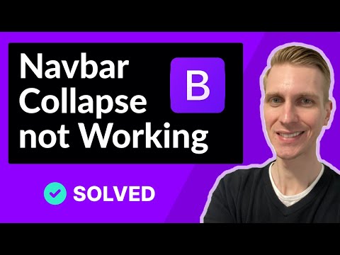 Navbar Collapse not Working in Bootstrap 5 (SOLVED)
