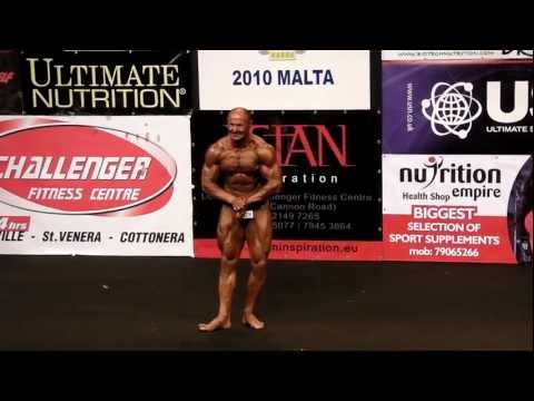 Aivars Visockis - Competitor No 28 - Final - Over 50 - NABBA World 2010