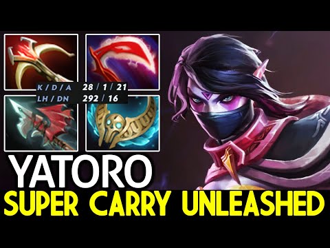 YATORO [Templar Assassin] Super Carry Unleashed No Mercy 28 Kills Dota 2