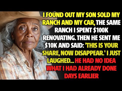 “That’s your share, Mom - now disappear.” My son stole everything I built! | family drama story