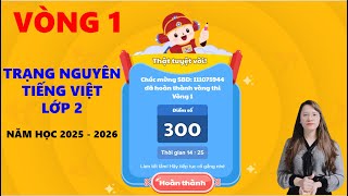 Grade 2 Vietnamese Champion - Round 1, school year 2025 - 2026