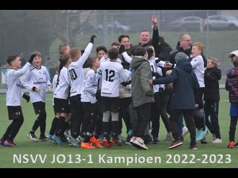 NSVV JO13-1 Kampioen 2022-2023!