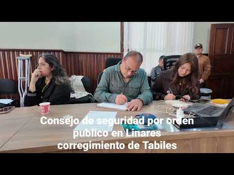 Orden publico en Linares corregimiento de Tabiles Nariño 2026