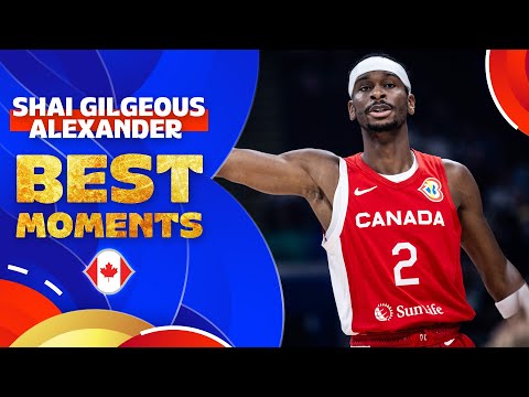 Shai Gilgeous-Alexander 🇨🇦 | Best Moments at FIBA Basketball World Cup 2023