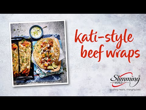 Sal Henley cooks Slimming World Syn-free Kati-style beef wraps recipe #swcurryclub #foodoptimising