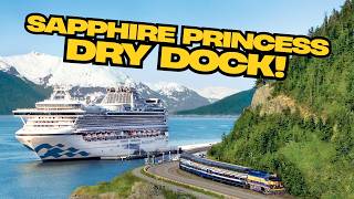 Sapphire Princess Dry Dock