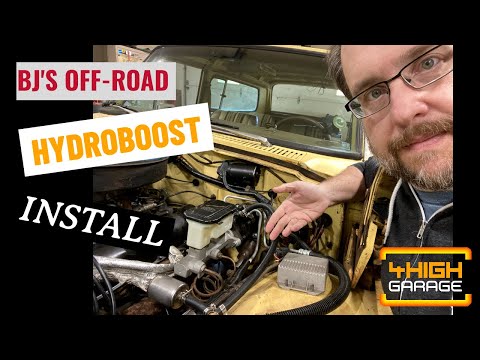 Hydroboost Install - on a classic Wagoneer or Cherokee full size Jeep