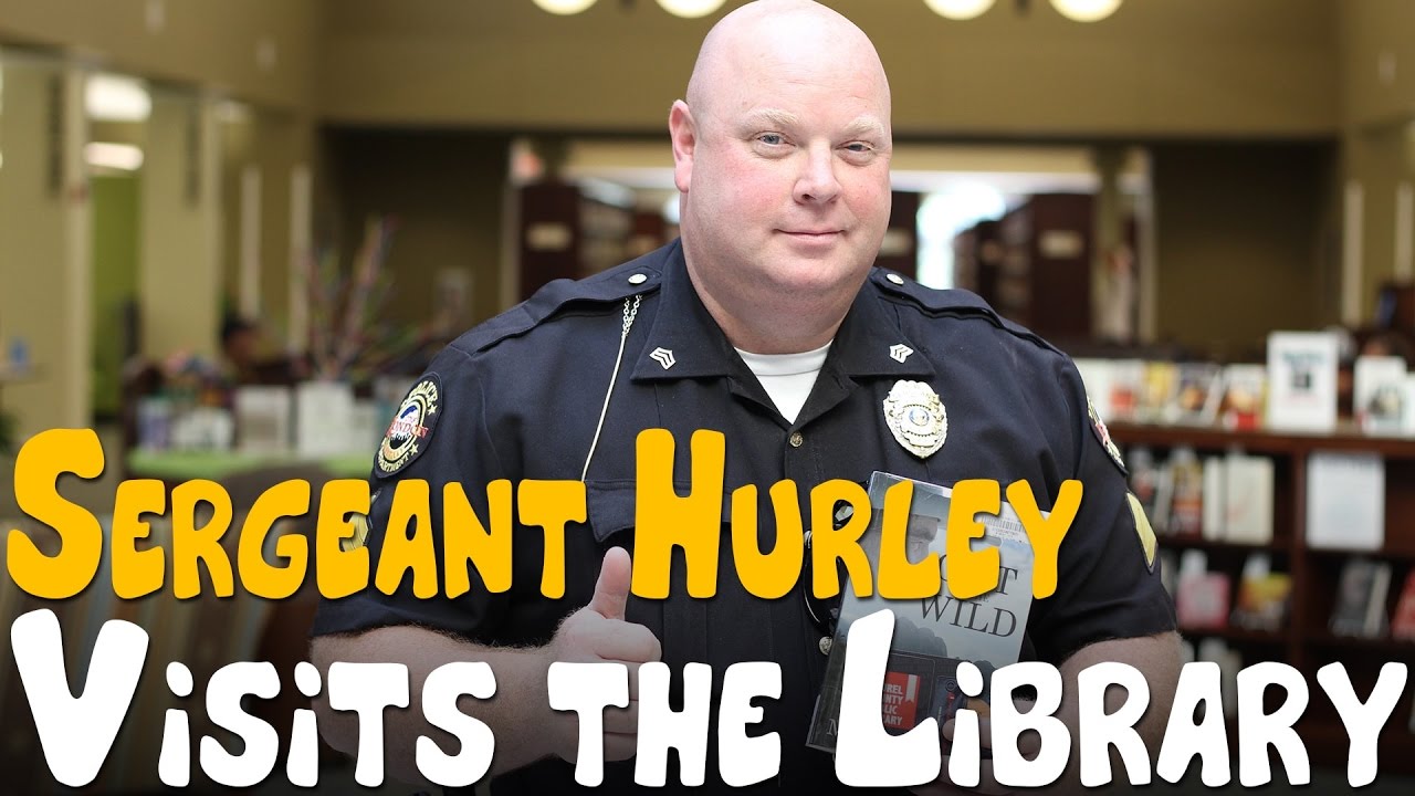 Sergeant Hurley Visits the Library