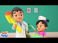 Doctor Doctor Song, डॉक्टर डॉक्टर, Rang Birangi Gubbare Song + Baby Hindi Rhymes by Golu Molu