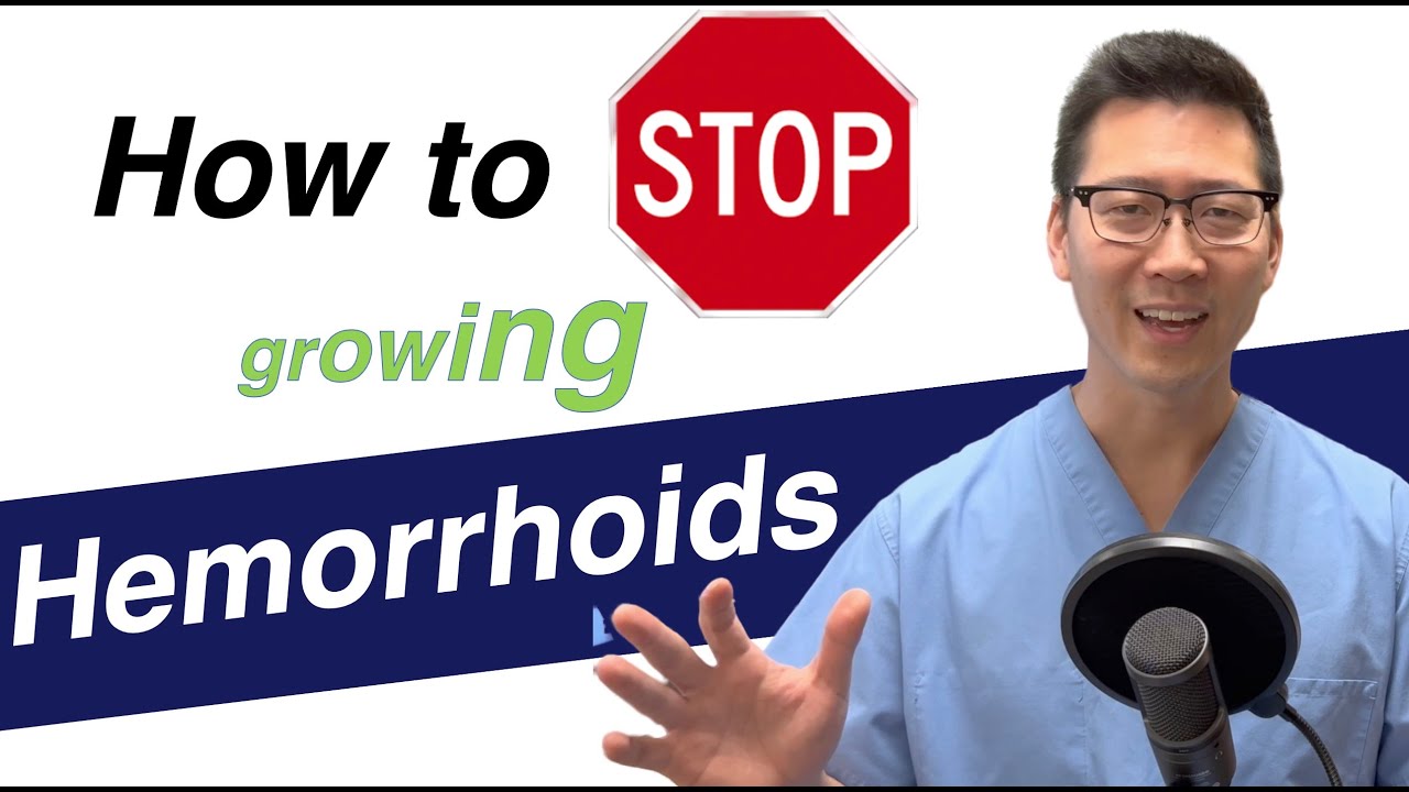How to STOP your hemorrhoids from growing!