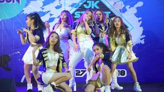 180527 &#39;Pink Champagne&#39; cover &#39;白雪姫+他の誰かより悲しい恋をしただけ+Next Level+Ordinary Girls&#39;(E.G. Family) @ SQ1